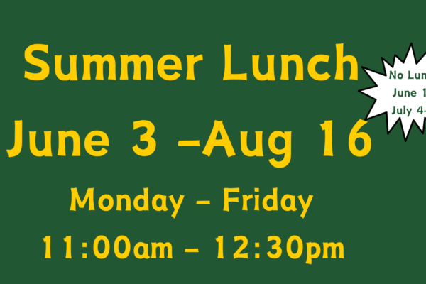 Summer Free Lunch at Meredith