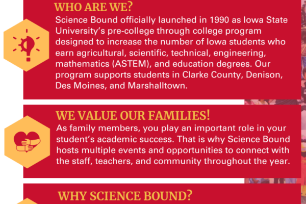 Science Bound Applications for Current 7th Graders